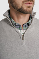 PULLOVER CAXEMIRA REGULAR FIT CINZENTO LISO MR. BLUE