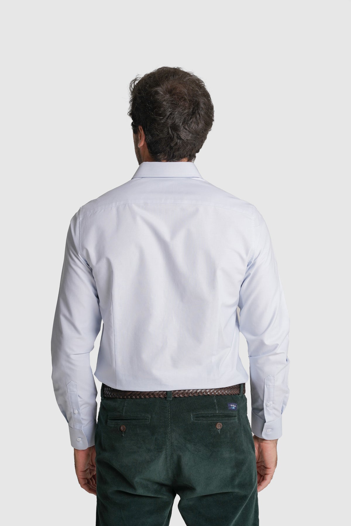 CAMISA OXFORD SLIM FIT AZUL LISA MR. BLUE