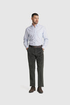 CALÇAS ALGODÃO CLASSIC FIT VERDES LISAS MR. BLUE