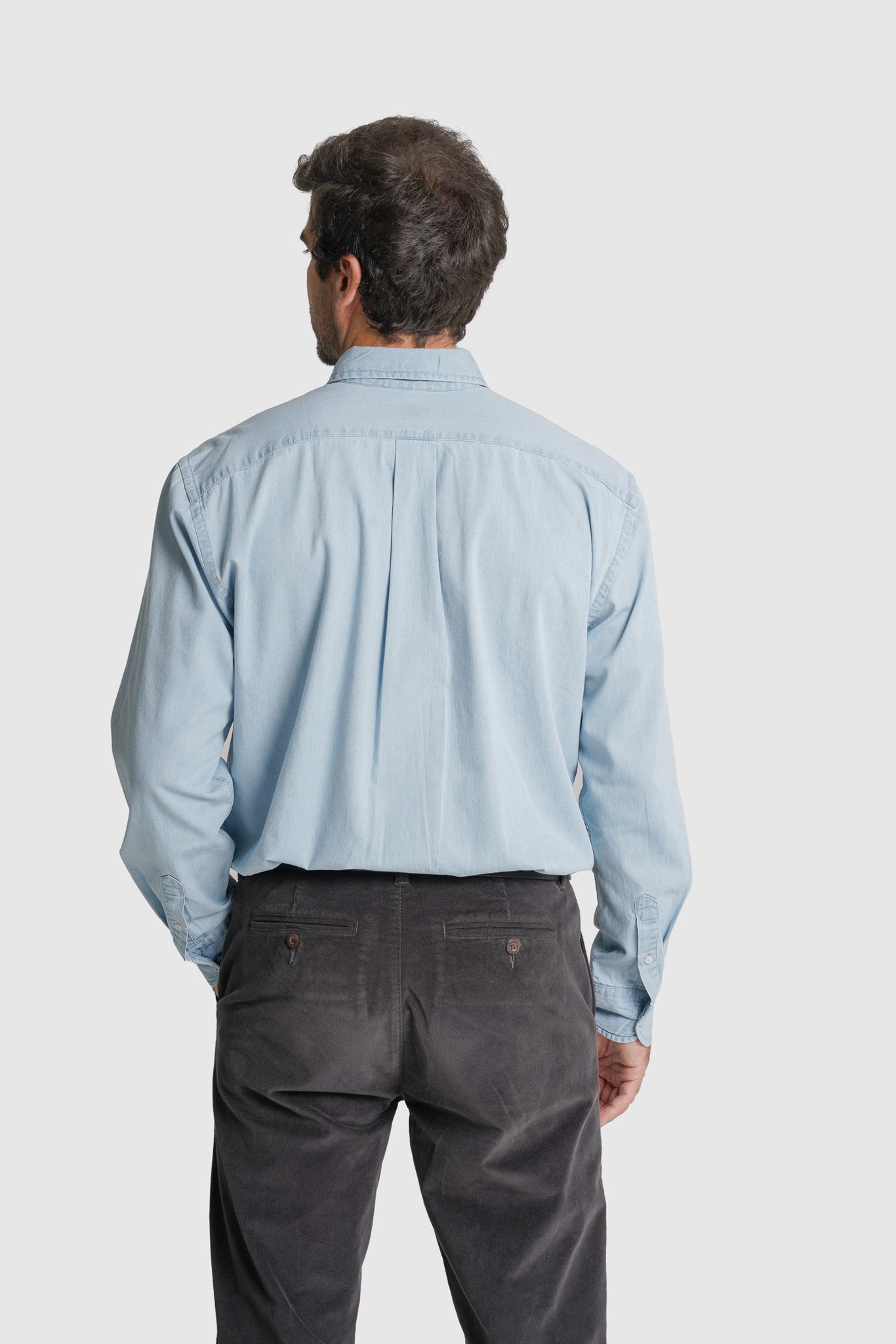 CAMISA TWILL REGULAR FIT AZUL LISA MR. BLUE