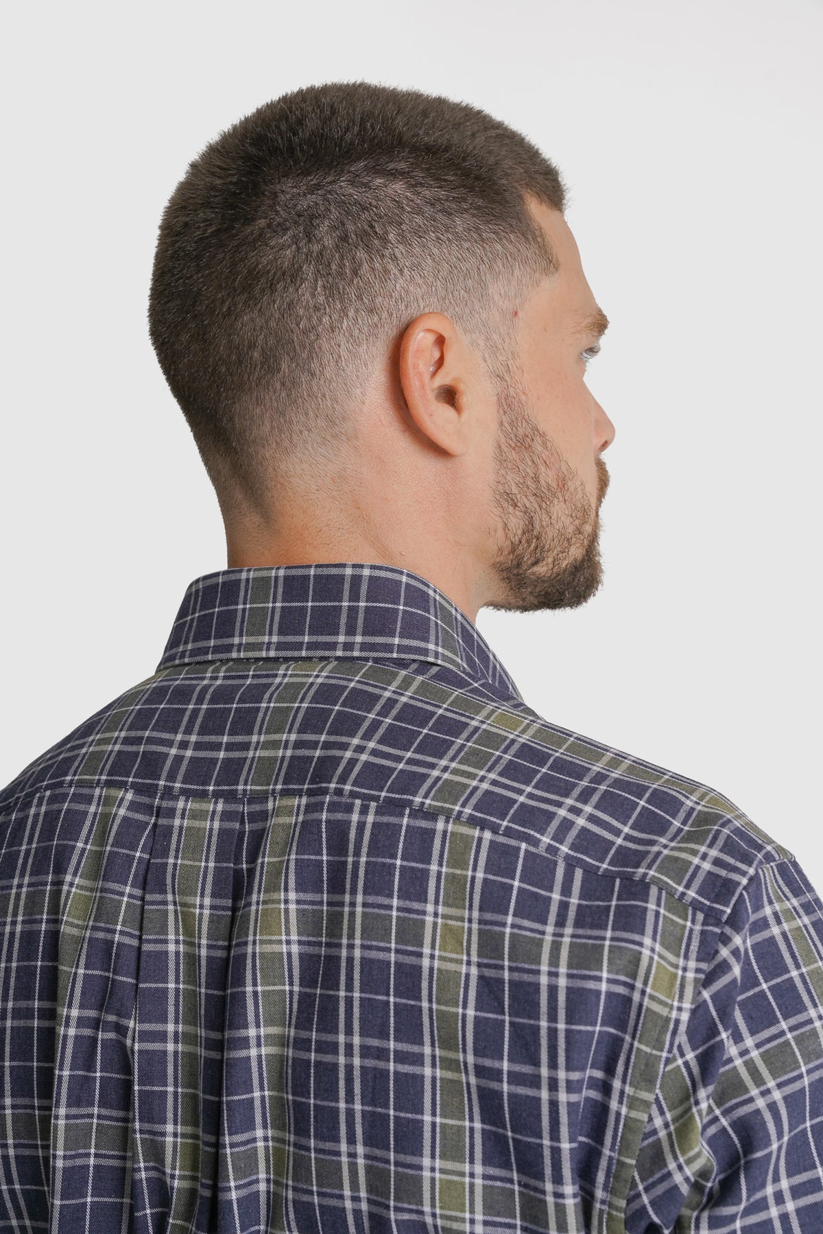CAMISA ALGODÃO REGULAR FIT AZUL AO QUADRADO MR. BLUE