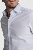 CAMISA OXFORD SLIM FIT AZUL LISA MR. BLUE