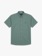 CAMISA MANGA CURTA REGULAR FIT VERDE LISA MR. BLUE