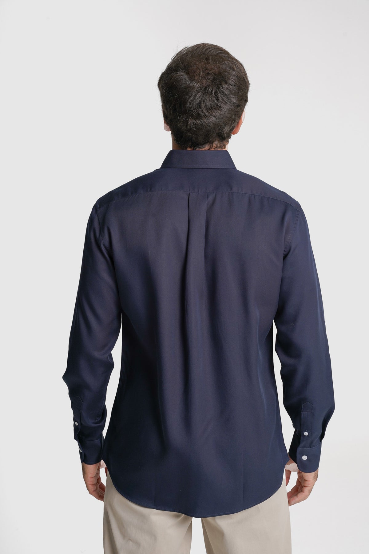 CAMISA TWILL REGULAR FIT AZUL LISA MR. BLUE