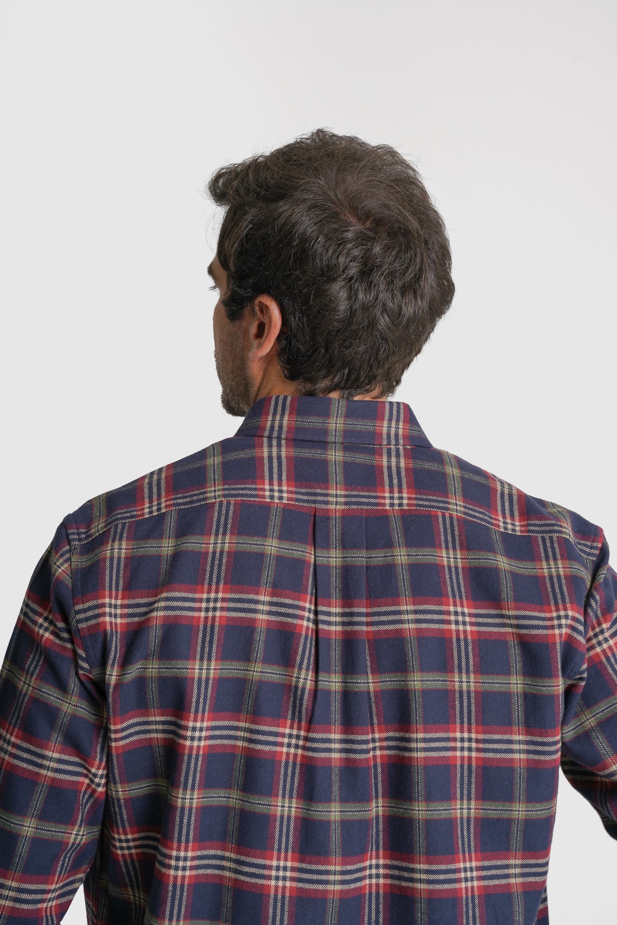 CAMISA FLANELA REGULAR FIT AZUL AO QUADRADO MR. BLUE