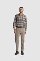 CAMISA FLANELA REGULAR FIT AZUL AO QUADRADO MR. BLUE