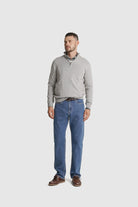 PULLOVER CAXEMIRA REGULAR FIT CINZENTO LISO MR. BLUE