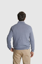 PULLOVER CAXEMIRA REGULAR FIT AZUL LISO MR. BLUE