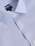 CAMISA ALGODÃO CLASSIC FIT AZUL ÀS RISCAS MR. BLUE