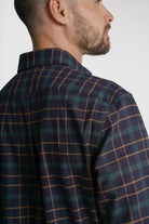 CAMISA FLANELA REGULAR FIT AZUL AO QUADRADO MR. BLUE