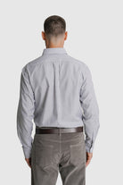 CAMISA TWILL REGULAR FIT VERDE ÀS RISCAS MR. BLUE