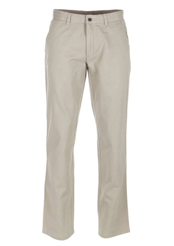 Calças Chinos lisas beige - Mr Blue