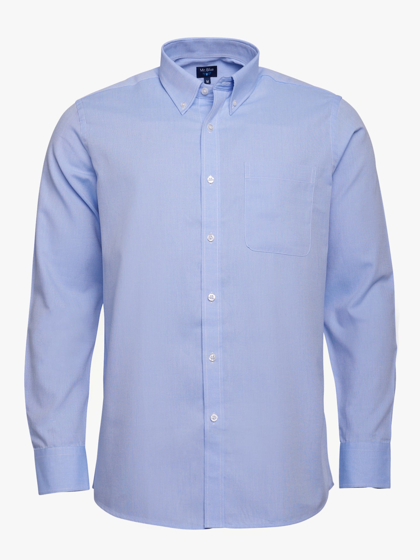 Mr. Blue Regular Fit Oxford Blue Shirt