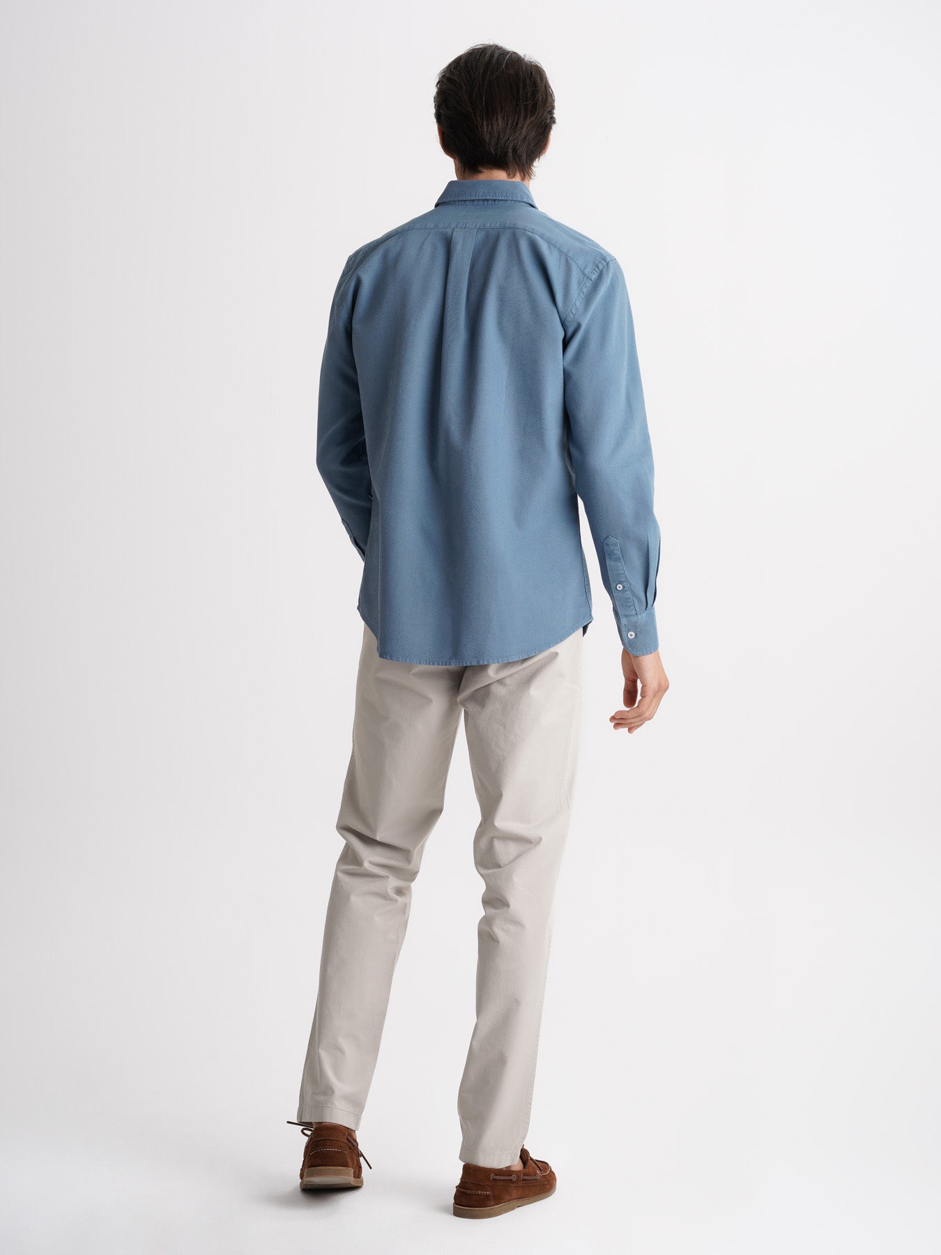 Regular Fit Dobby Blue Mr. Blue Shirt