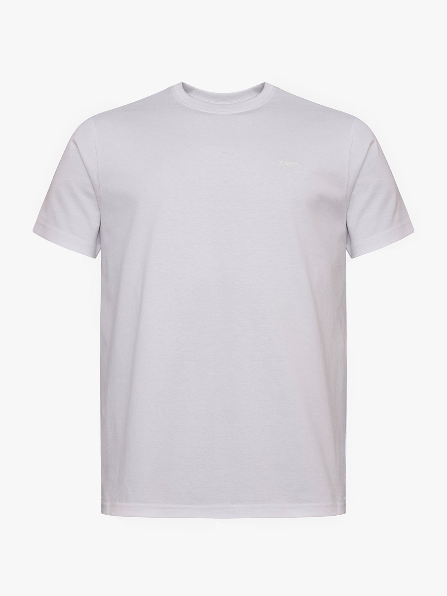 Mr. Blue 100% White Cotton T-Shirt