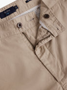 Pantalón corto Mr. Blue beige de corte regular