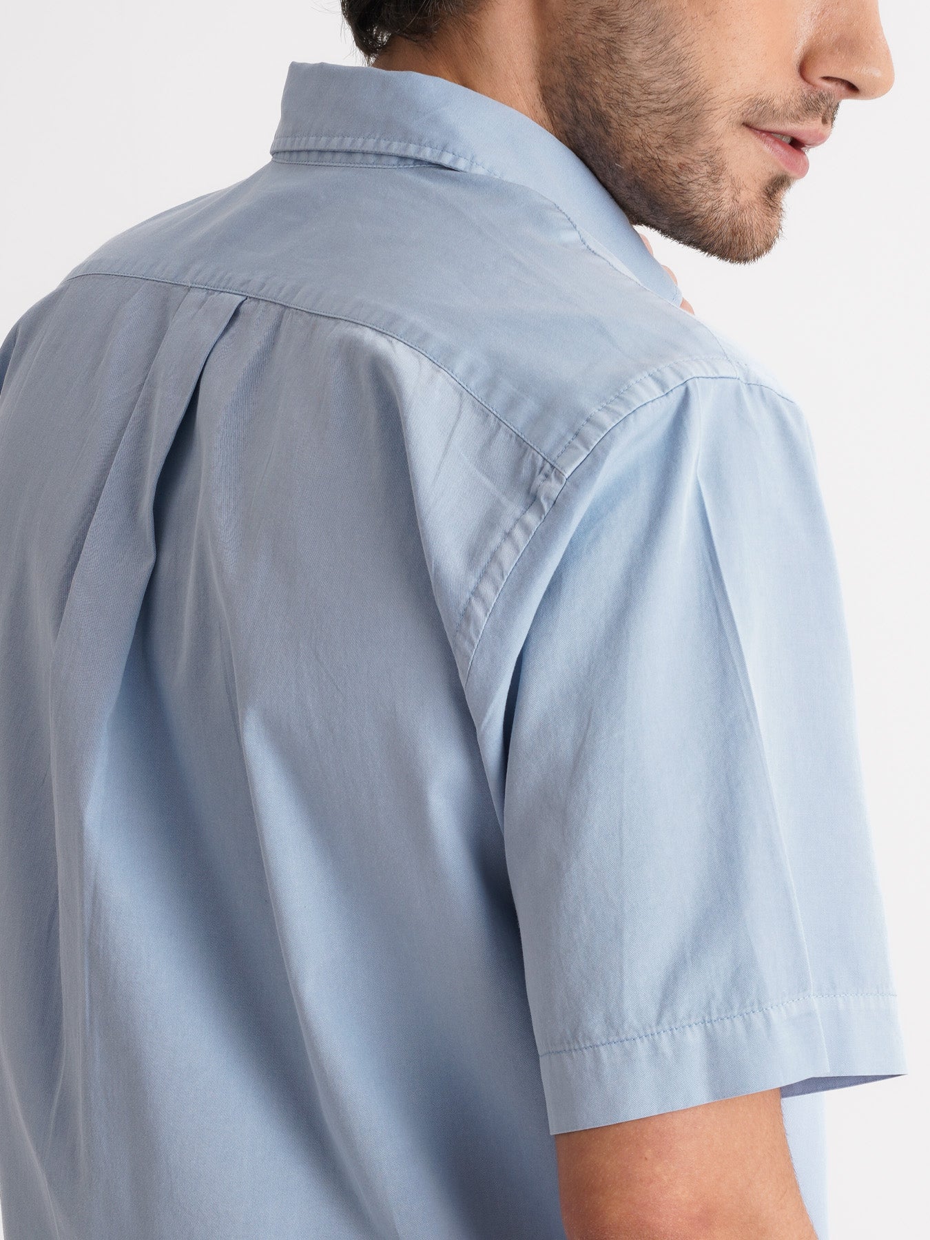 Mr. Blue Regular Fit Twill Shirt