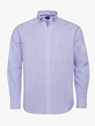 Camisa Regular Fit Popeline Azul Mr. Blue