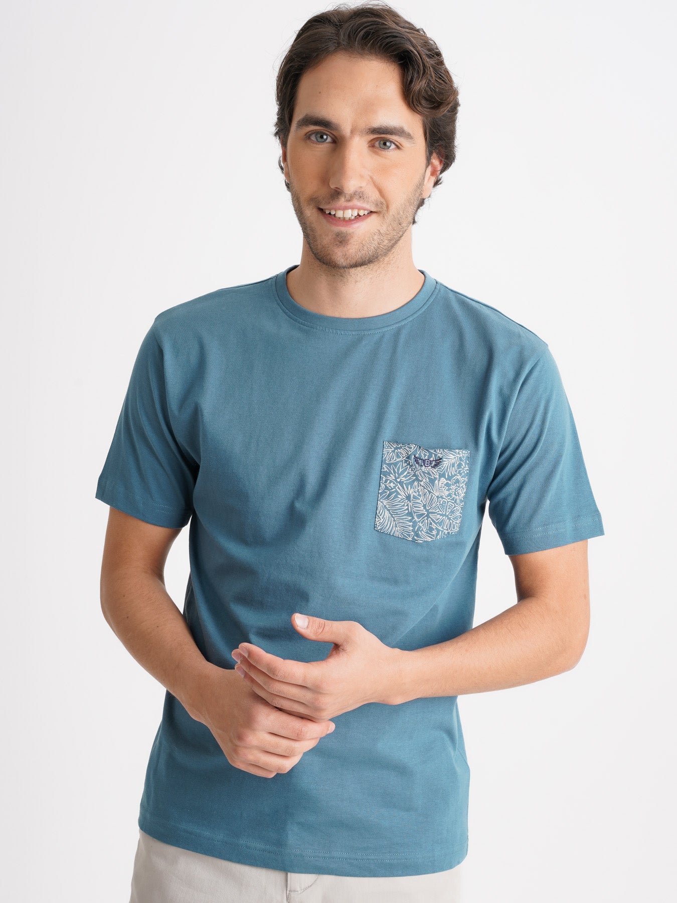 Mr. Blue 100% Cotton Blue T-Shirt