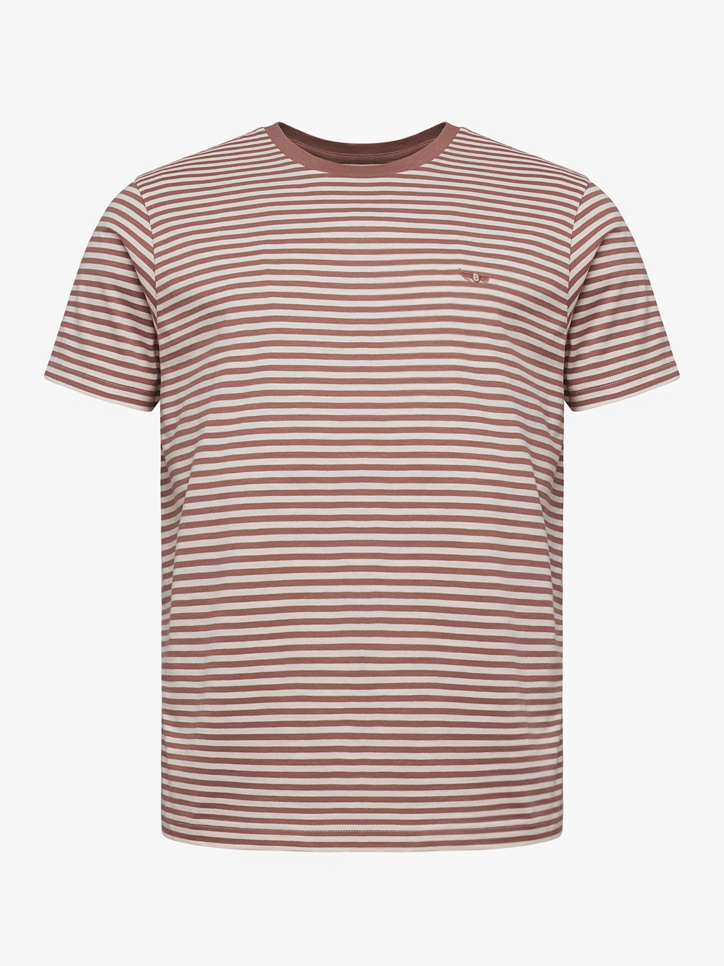 T-Shirt 100% Algodão Castanha Mr. Blue