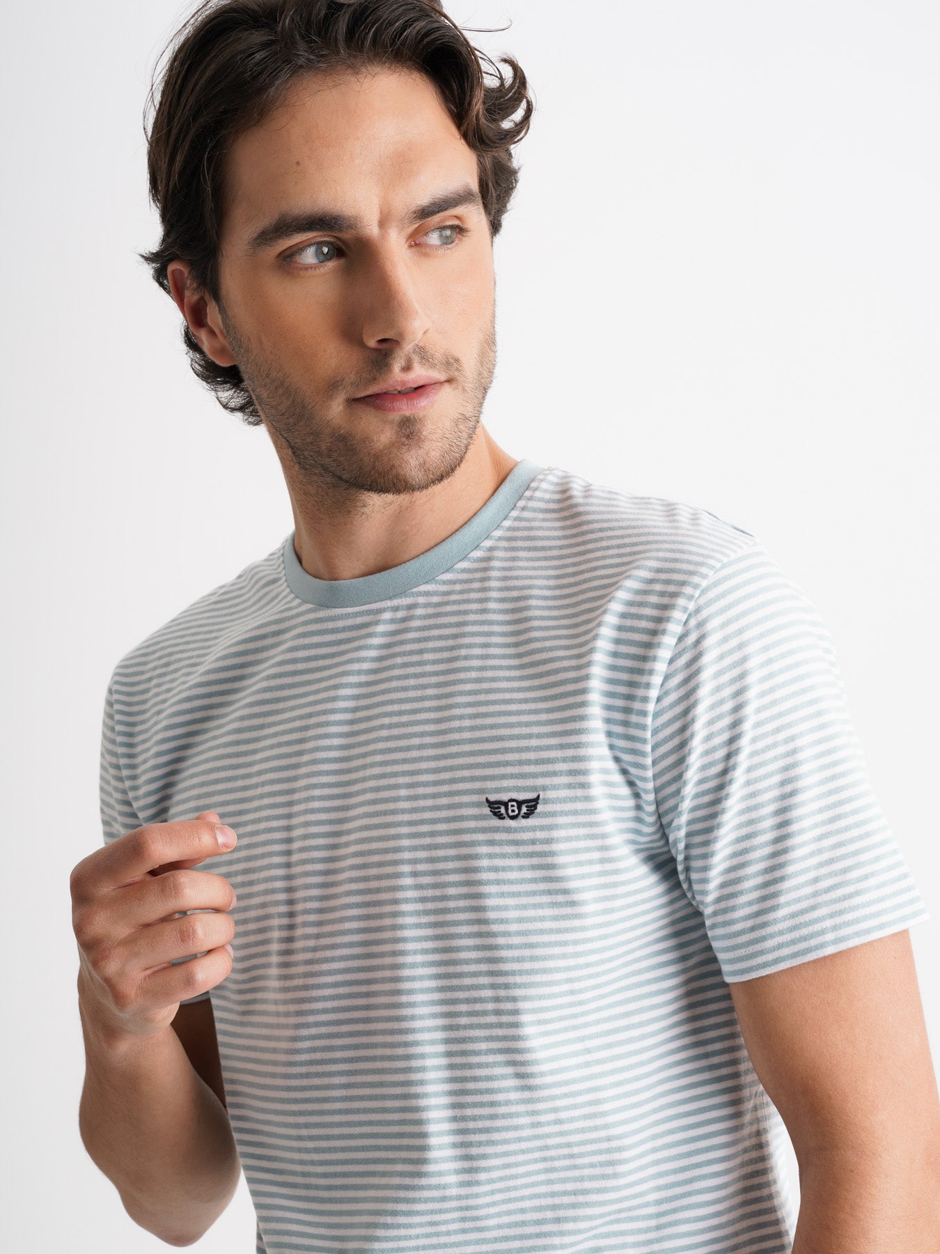 Mr. Blue 100% Cotton Blue T-Shirt