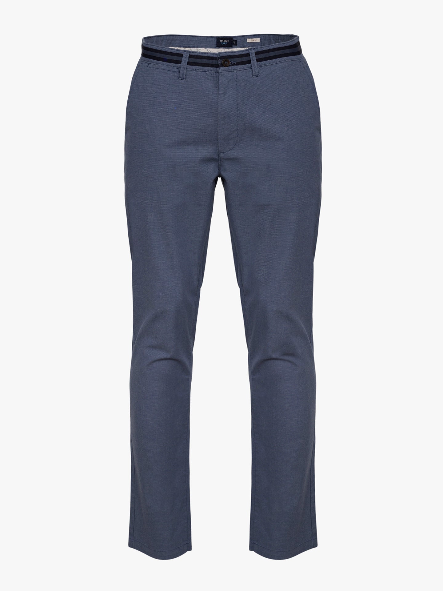 Mr. Blue Slim Fit Blue Chinos