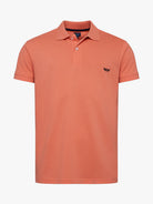 Polo Regular Fit Piquet Laranja Mr. Blue