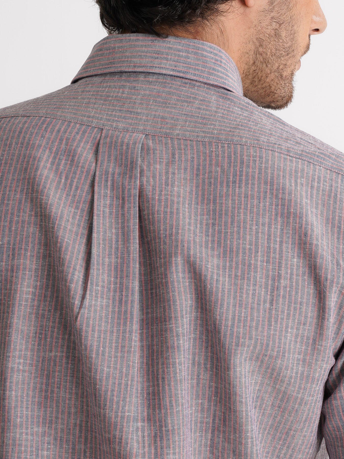 Regular Fit Blue Linen Shirt Mr. Blue