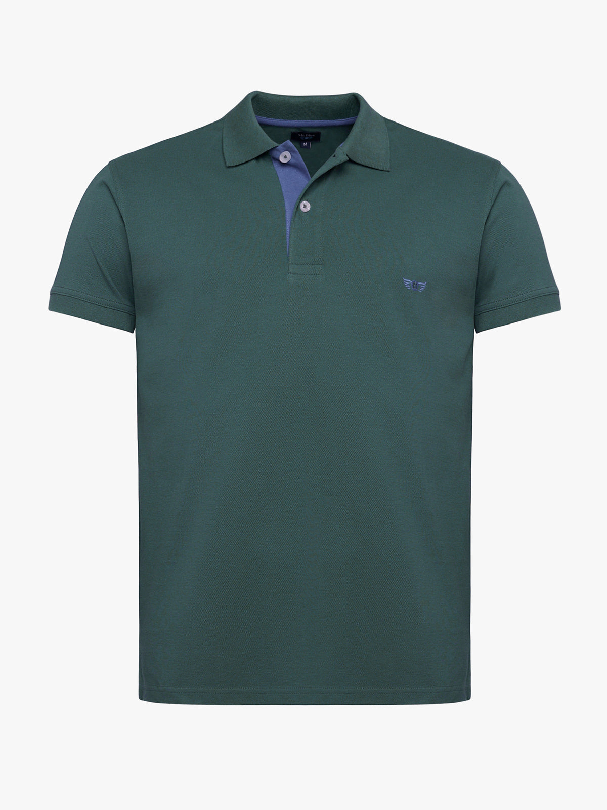 Mr. Blue Regular Fit Piquet Polo Shirt