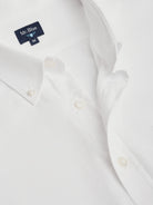 Camisa Regular Fit Linho Branca Mr. Blue