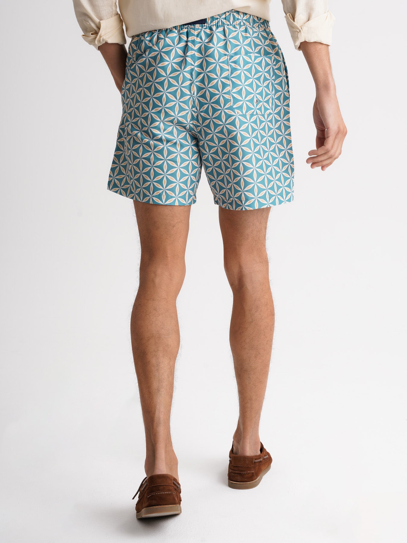 Mr. Blue Classic Green Swimsuit