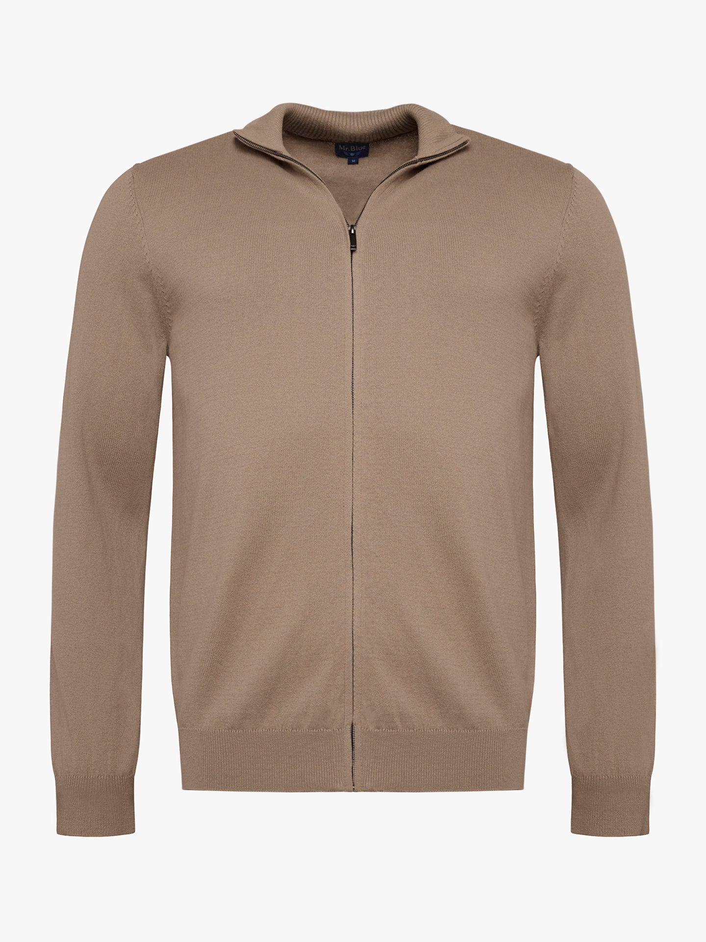 Jersey fino de cachemira Beige Mr. Blue