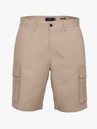 Pantalón corto Mr. Blue beige de corte regular