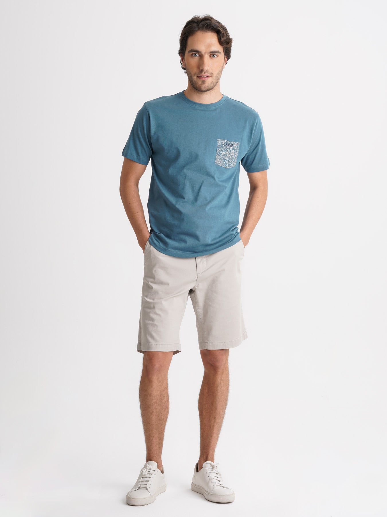 Mr. Blue 100% Cotton Blue T-Shirt