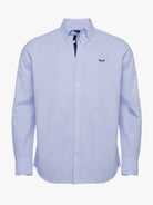 Camisa Regular Fit Oxford Azul Mr. Blue