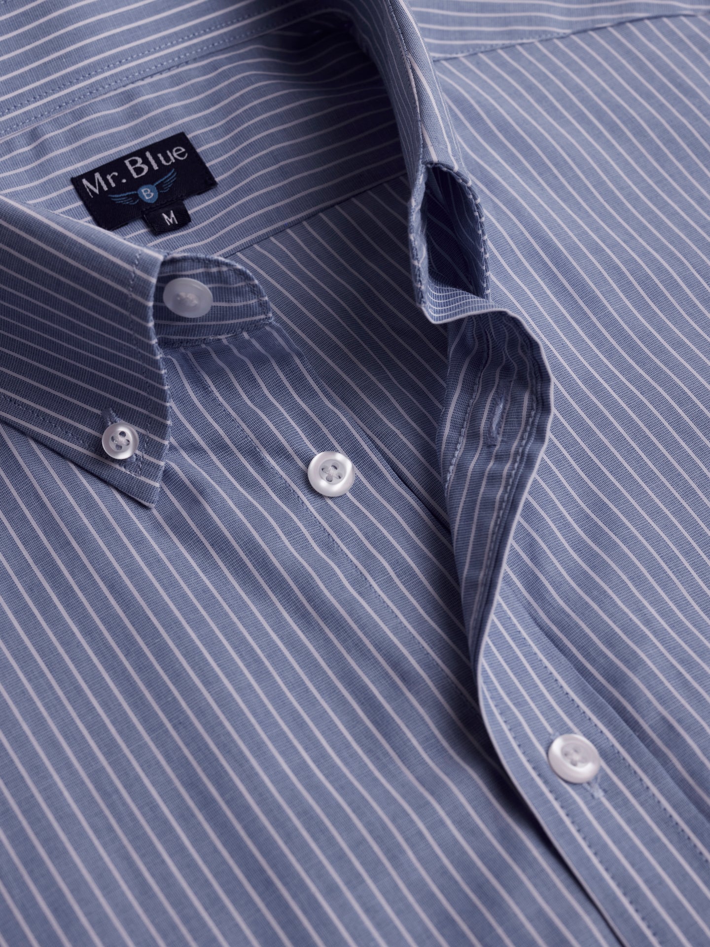 Regular Fit Fil-a-Fil Blue Mr. Blue Shirt
