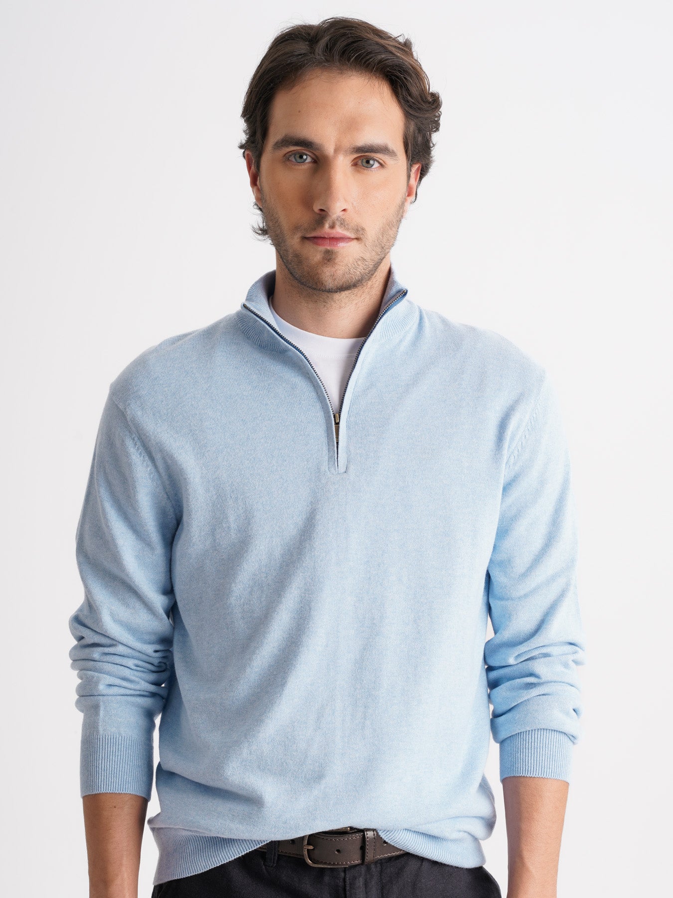 Jersey fino de cachemira Mr. Blue