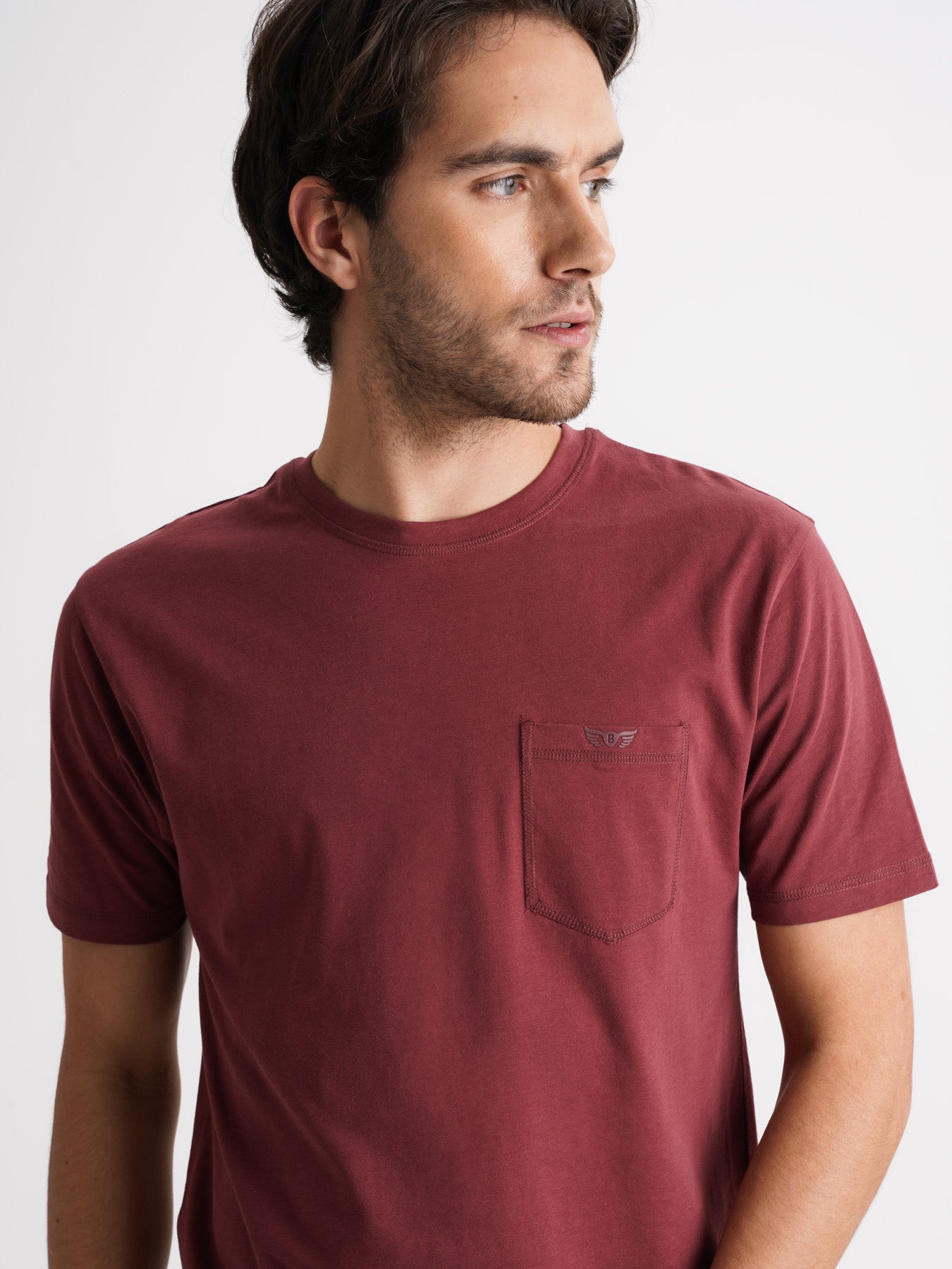 100% Cotton Red Mr. Blue T-Shirt