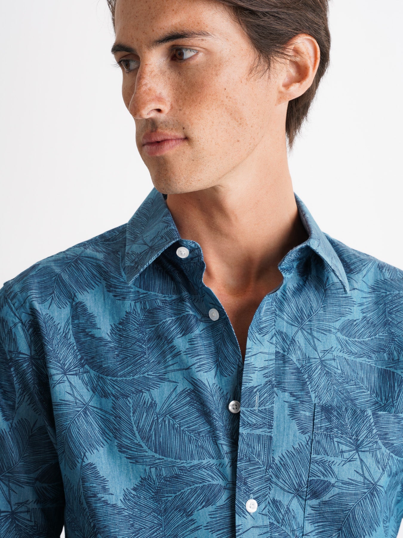 Mr. Blue Regular Fit Blue Shirt