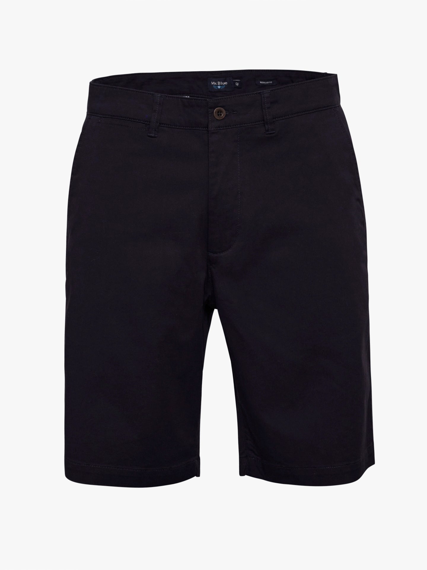Pantalones cortos azules de corte regular Mr. Blue